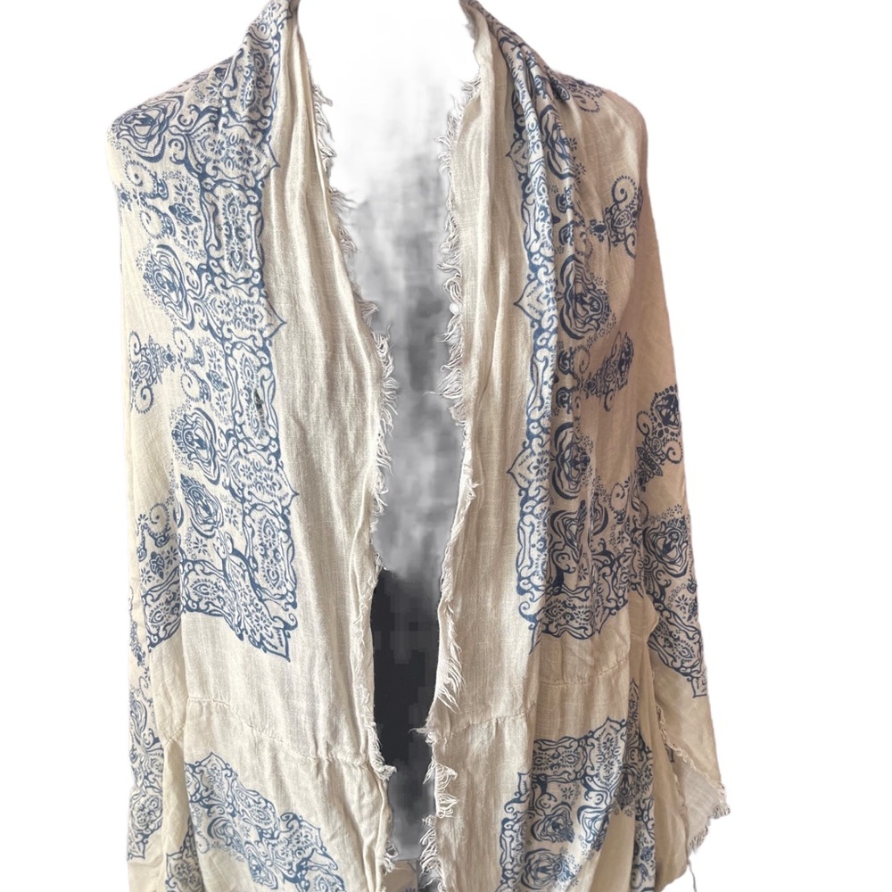 Boho printed bolero